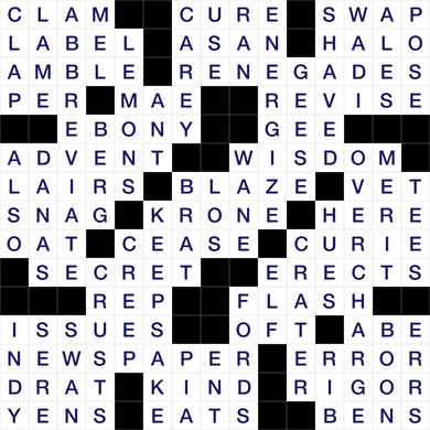 December 28, 2022 Puzzle