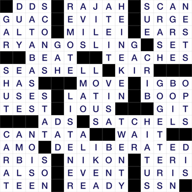 November 12, 2025 Puzzle