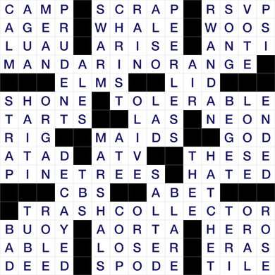 December 8, 2025 Puzzle