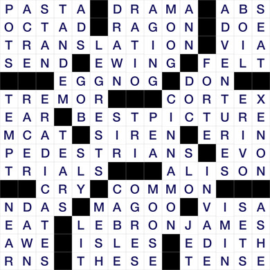 December 30, 2025 Puzzle