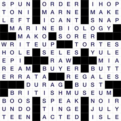 March 16, 2026 Puzzle