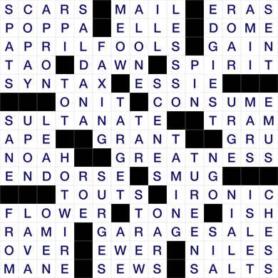 April 1, 2026 Puzzle