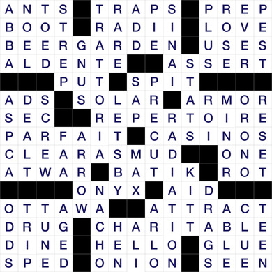 May 2, 2026 Puzzle