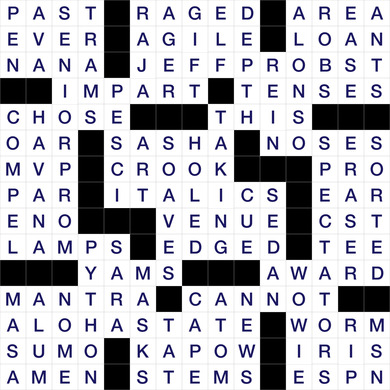 May 20, 2026 Puzzle