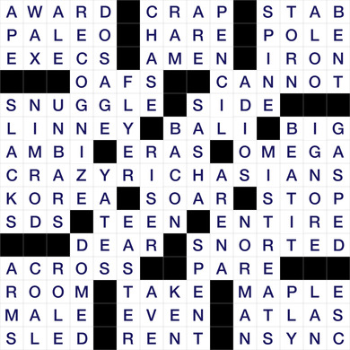 May 22, 2026 Puzzle