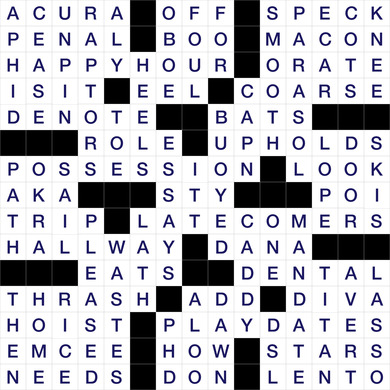 June 30, 2026 Puzzle