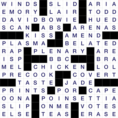 July 27, 2026 Puzzle