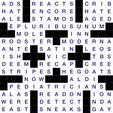 August 11, 2026 Puzzle