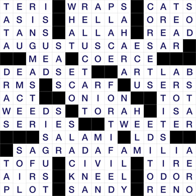 August 12, 2026 Puzzle
