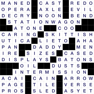 August 15, 2026 Puzzle