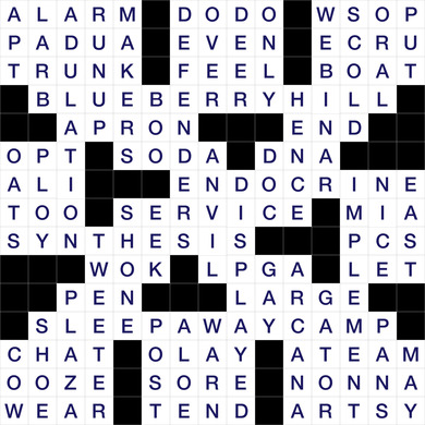 August 18, 2026 Puzzle