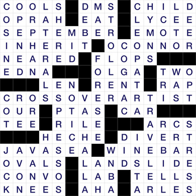 September 1, 2026 Puzzle