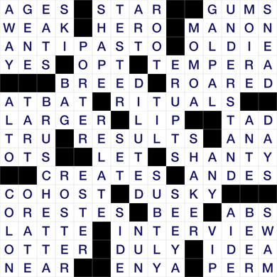 September 4, 2026 Puzzle