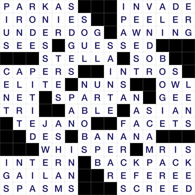 September 18, 2026 Puzzle