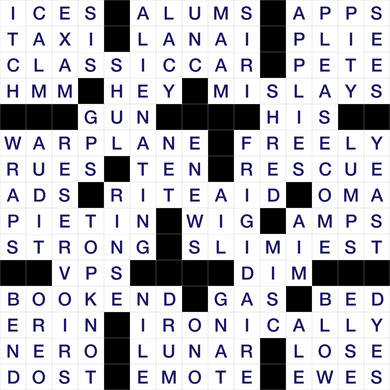 September 30, 2026 Puzzle